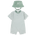 Nike Romper With Bucket Hat - Boys' Infant Green/White