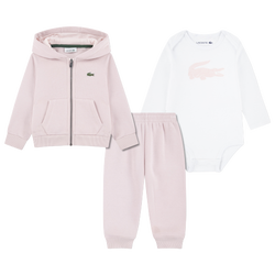 Girls' Preschool - Lacoste Mon Premier Fleece Set  - Pink/Pink