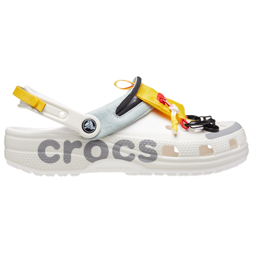 

Crocs Mens Crocs Classic Venture Pack 2 Clogs - Mens Shoes White/Grey Size 11.0