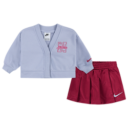 Girls' Preschool - Nike Varsity Prep Skort Set  - Pink/Blue