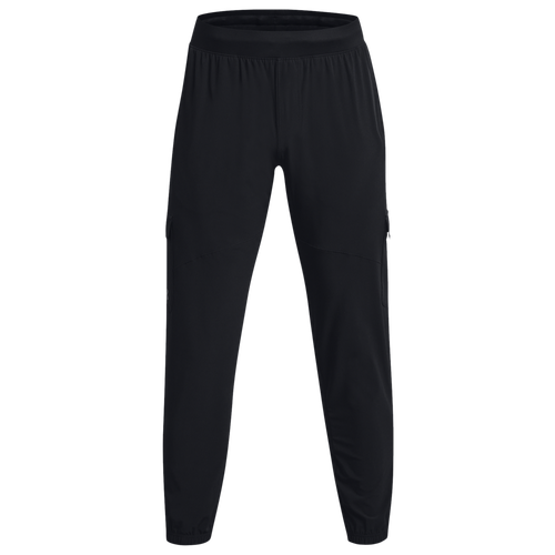 MENS - Under Armour Stretch Woven Cargo Pants - Pitch Grey/Black