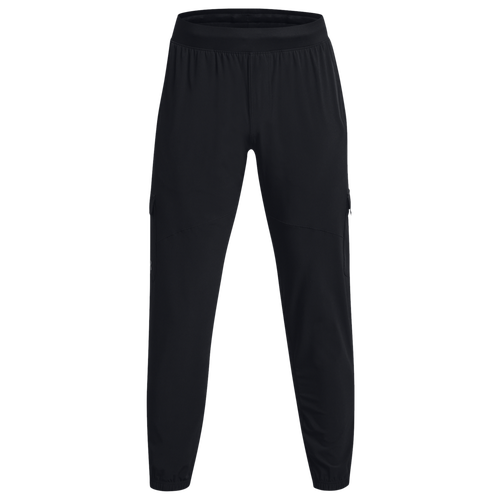Under Armour Mens  Stretch Woven Cargo Pants In Pitch Grey/black