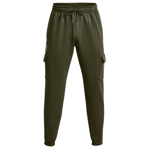 

Under Armour Mens Under Armour Essential Fleece Cargo Pants - Mens Marine Od Green/White Size XL
