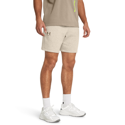 

Under Armour Mens Under Armour Essential Fleece Shorts - Mens Timberwolf Taupe/Timberwolf Taupe Size XXL