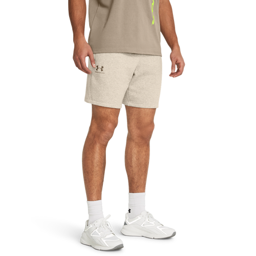 

Under Armour Mens Under Armour Essential Fleece Shorts - Mens Timberwolf Taupe/Timberwolf Taupe Size L