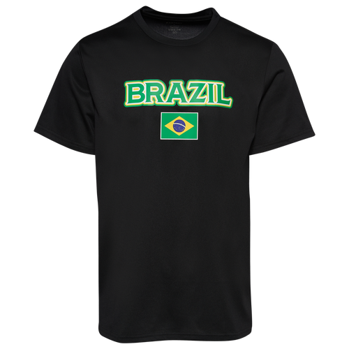 

Brazil Eastbay Flag T-Shirt - Mens Black Size L