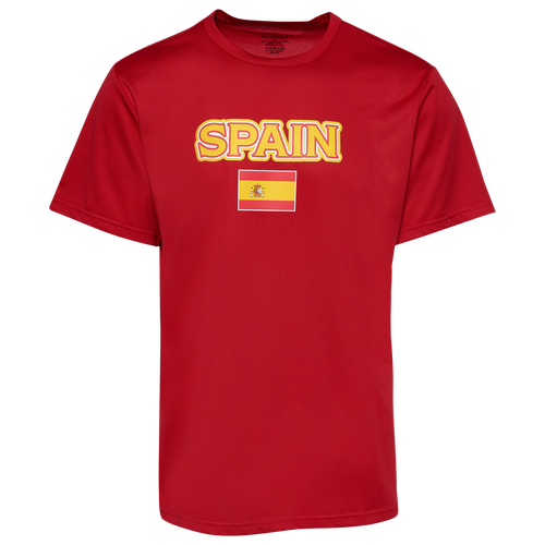 

Spain Eastbay Flag T-Shirt - Mens Red Size L