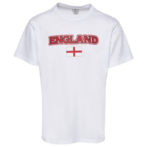

England Eastbay Flag T-Shirt - Mens White Size L