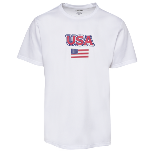 

USA Eastbay Flag T-Shirt - Mens White Size XXL