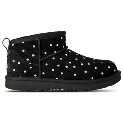Girls' Grade School - UGG Ultra Mini Shiny Dots - Silver/Black