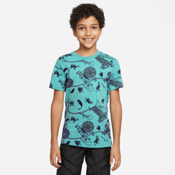 Boys' Grade School - Nike NSW Create 2 Pack T-Shirt - Washed Teal/White
