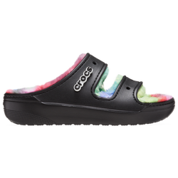 Women's - Crocs Classic Sandal - Black/Multi