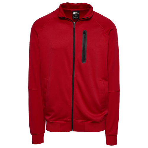 

CSG Mens CSG Arena Track Jacket - Mens Red/Red Size M