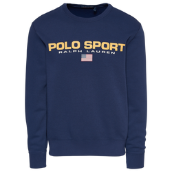 Men's - Polo Ralph Lauren WSHD Fleece Crew - Blue/Blue