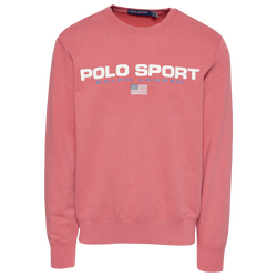Men's - Polo Ralph Lauren Fleece Crew - Red/Red
