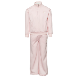 Girls' Toddler - New Balance 1/4 Zip Fleece Set  - Rose Sugar