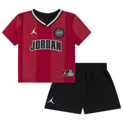 Garçons, maternelle - Jordan Ensemble short et maillot de sport en maille - 