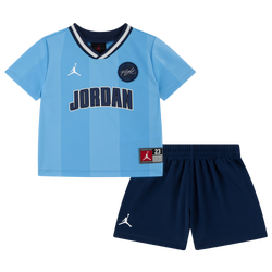 Garçons, maternelle - Jordan Ensemble short et maillot de sport en maille - 