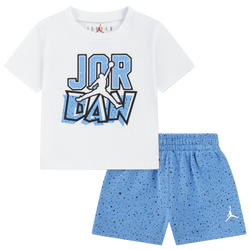 Boys' Preschool - Jordan The Greatest Speckle Set  - Blue/White