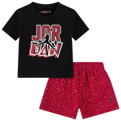 Boys' Preschool - Jordan The Greatest Speckle Set  - Black/Red