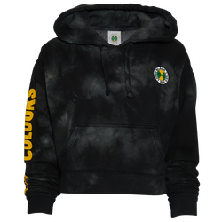 Women's - Cross Colours Love Black Lives Crop Hoodie - Black/Multi