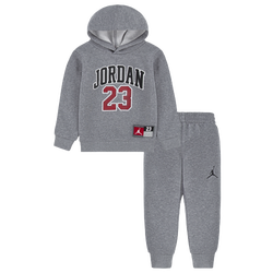 Boys' Toddler - Jordan Jersey Pack Pullover Set  - Grey/Black