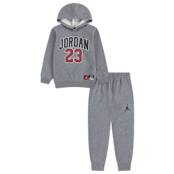 Boys' Preschool - Jordan Jersey Pack Pullover Set  - Grey/Black/Red