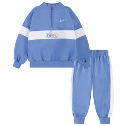 Boys' Preschool - Nike E1D1 1/4 Zip Pant Set  - Multi/Blue Beyond