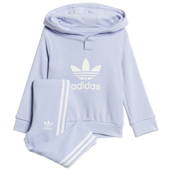 Girls' Toddler - adidas Originals Hoodie & Leggings Set - Purple/White