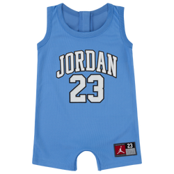 Boys' Infant - Jordan Jumpman 23 Jersey Romper  - Blue/White