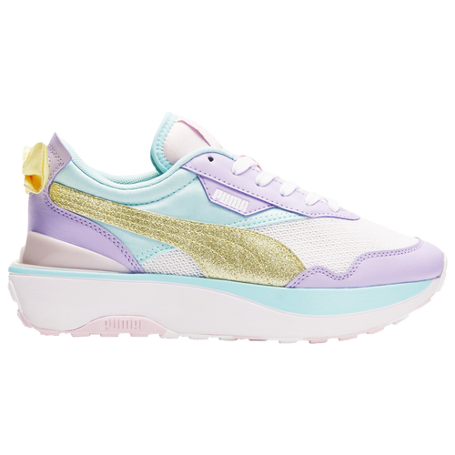 

Girls PUMA PUMA Cruise Rider LOL Bon Bon - Girls' Grade School Running Shoe Purple/White Size 06.0