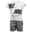 Nike HBR Cargo Short Set - Boys' Toddler Grey/Black