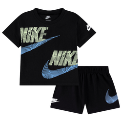 Boys' Preschool - Nike NSW ITZ Relaxed Jersey and Short Set  - Black