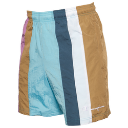 Men's - Champion NYL Stripe Shorts - Blue/Green/Purple