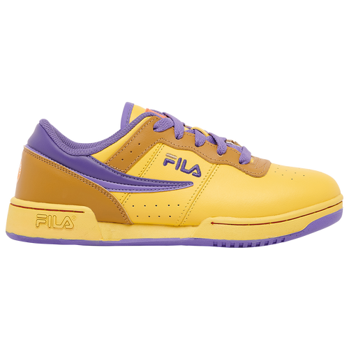 

Fila Boys Fila Original Fitness x Dragon Ball Super Frieza - Boys' Grade School Basketball Shoes Gold/Blue/Red Size 6.0