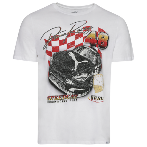 

PUMA Street Race Car T-Shirt - Mens Puma White/Multi Size S