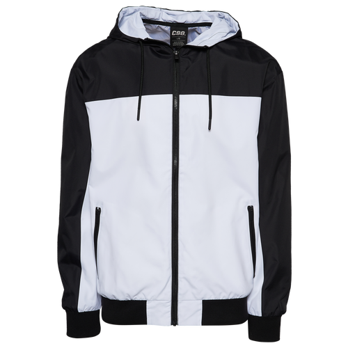 Csg Mens Omega Jacket In White black ModeSens