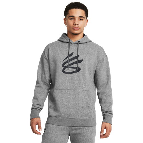 

Under Armour Mens Under Armour Curry Splash Hoodie - Mens Castlerock/Black Size M