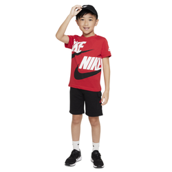 Boys' Preschool - Nike Club HBR Cargo Futura Shorts Set - Black/Multi
