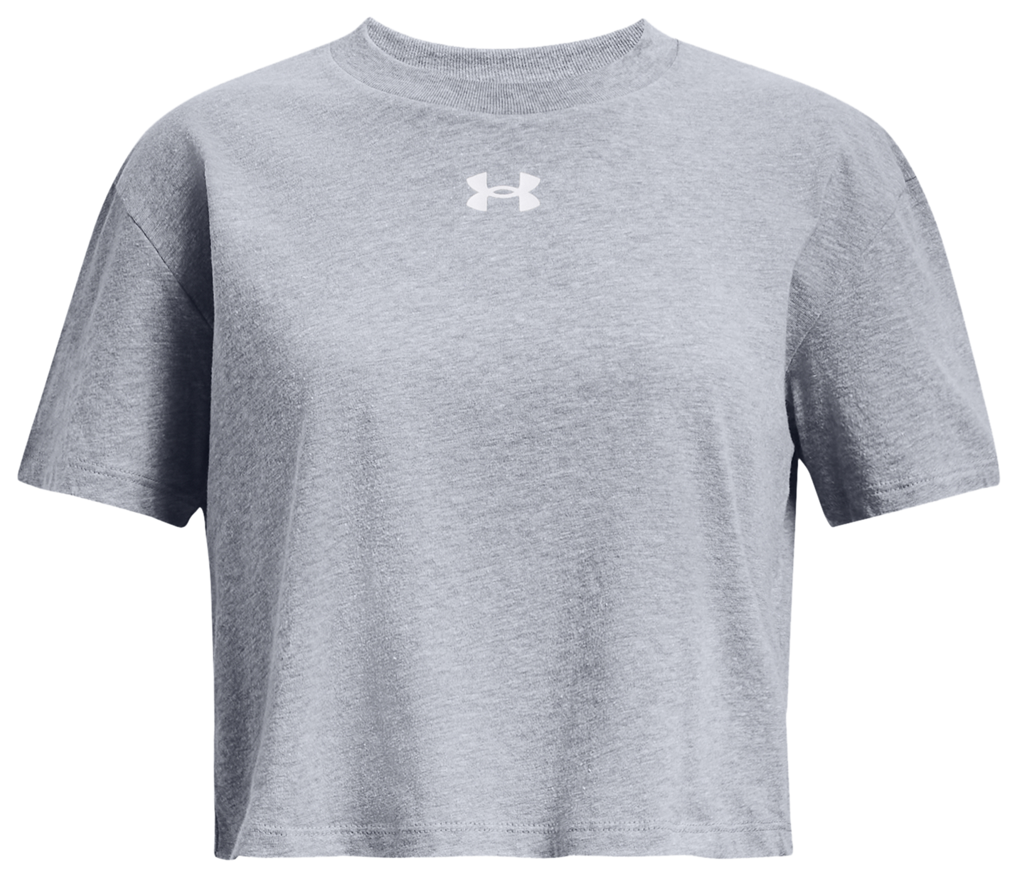 UNDER ARMOUR Women Black & White Live Sportstyle Graphic Brand Logo Print  T-shirt