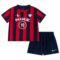Boys' Preschool - Nike Goal Mode Shorts Set  - Midnight Navy/Red