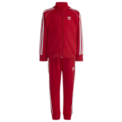 Boys' Preschool - adidas Originals Superstar Tracksuit - Red/White