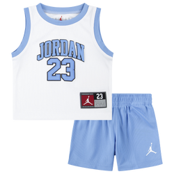 Boys' Preschool - Jordan 23 Jersey Set  - White/University Blue