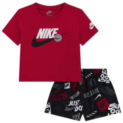 Boys' Preschool - Nike Itz AOP Shorts Set  - Black/Multi