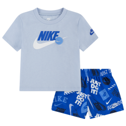 Boys' Preschool - Nike Itz AOP Shorts Set  - Game Royal/Multi