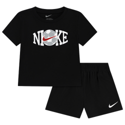 Boys' Preschool - Nike Soccer Graphic Shorts Set  - Black/Multi