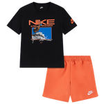 Black/Orange