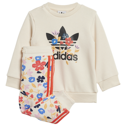 Girls' Toddler - adidas Originals Crew Set - White/Multi