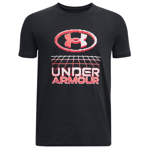 

Boys Under Armour Under Armour Branded Gaming Short Sleeve T-Shirt - Boys' Grade School Black/Beta Size M