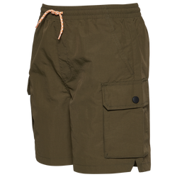 Boys' Grade School - LCKR Kid Shorts  - Olive/Olive